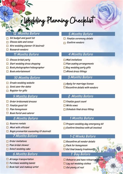 Wedding vendor checklist printable | Beachweddingtips.com