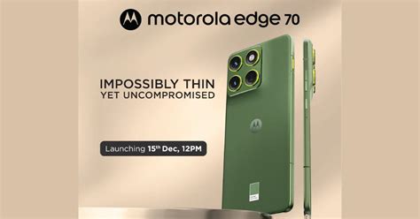 Motorola Edge 70 Launch in india | gadgetsinfo.in