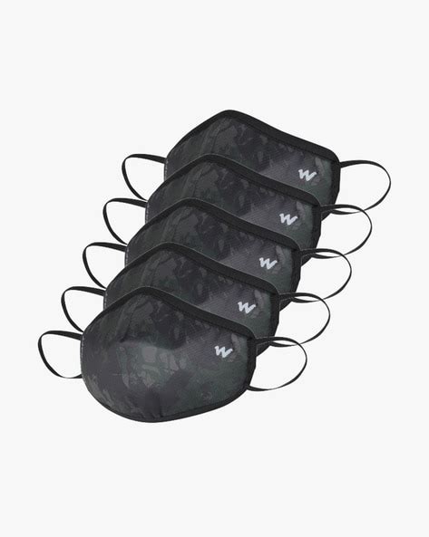Buy Wildcraft Pack of 5 Reusable Masks | AJIO