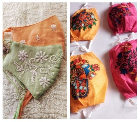From Madhubani to Jaipuri block prints, masks are getting a facelift in ...