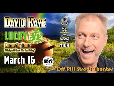 David Kayes "Lucky Af" Comedy Tour!, 110 West Pitt Street, Suite 2 ...