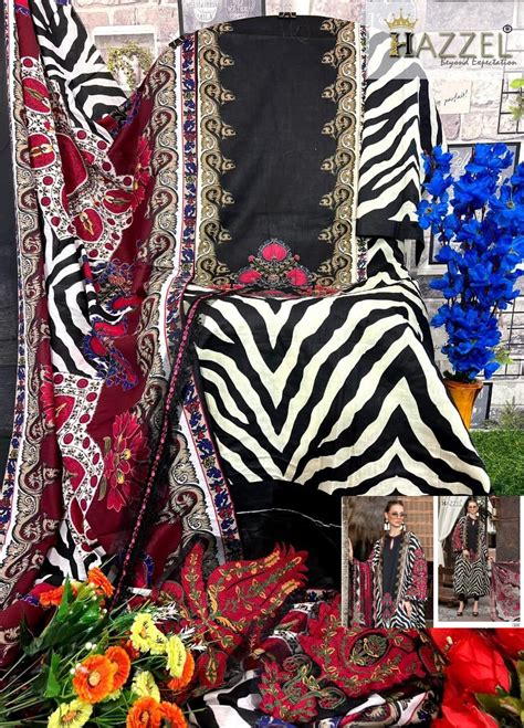 29 Hazzel Pure Cotton Pakistani Patch Suits – Heriska