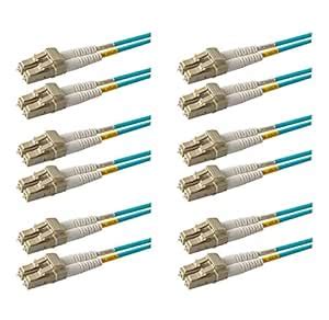 Buy SpeedyFiberTX - 6-Pack 1 Meter Multimode 10G OM3 50/125 Fiber Patch ...