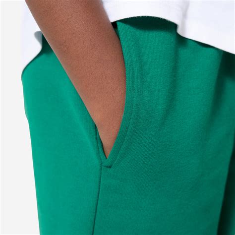 Multisport Kid's Cotton Shorts 500 - Alpine Green