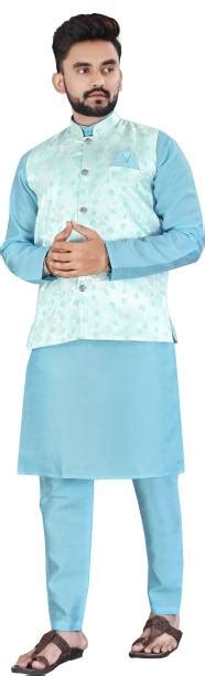 Kurta Pajama With Jacket - Buy Designer Kurta Pajama With Jacket online ...
