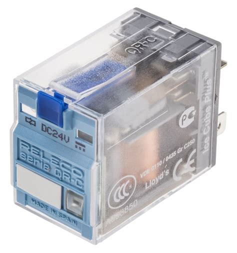 C10-A10X / DC 24 V Releco | Releco Plug In Power Relay, 24V dc Coil ...