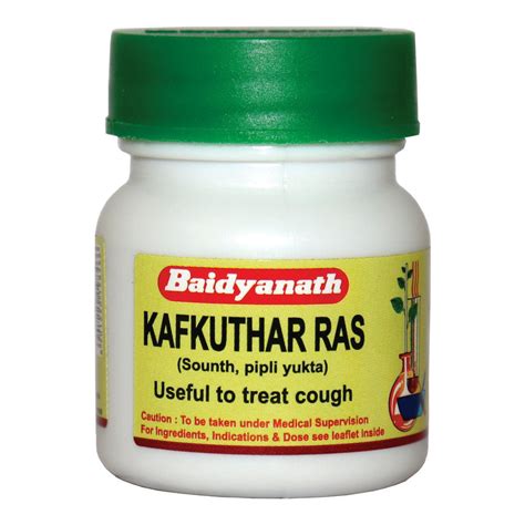 Baidyanath Kafkuthar Ras 80 Tab – Siddhayu
