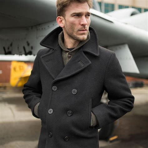 Images of Admiral USN Peacoat on model peacoat | Peacoat men, Hipster ...