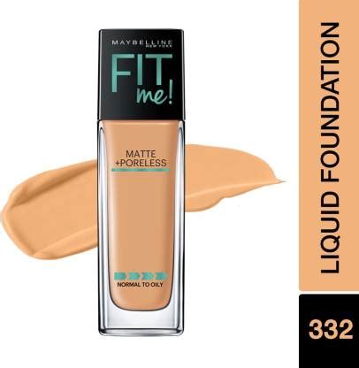 MAYBELLINE NEW YORK Fit Me Matte+Poreless Liquid(With Pump) Foundation ...