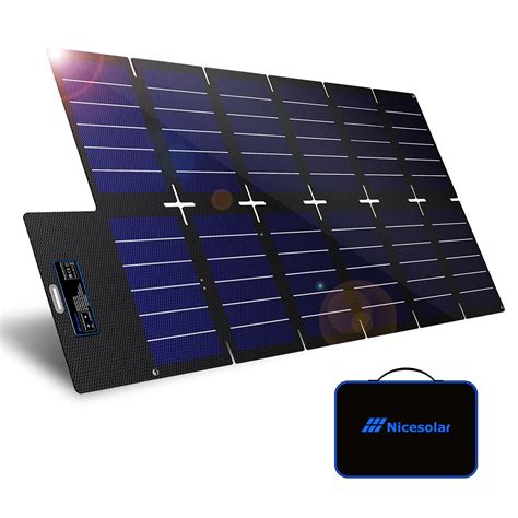 Buy Nicesolar 2pc 110W 12V Flexible Solar Panel 110 Watt 12 Volt Semi ...