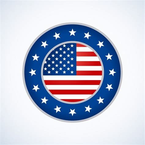Usa flag circle Images - Free Download on Freepik