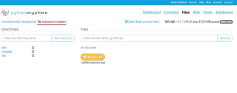 Image result for Deploy Django App On PythonAnywhere