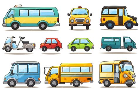 Different Types of Transportation 的图像结果