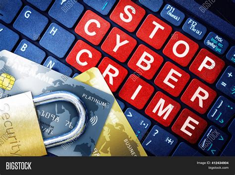 Stop Cyber Crime Red Image & Photo (Free Trial) | Bigstock