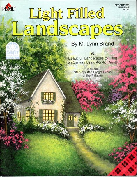 Buy Light Filled Landscapes: 6 Beautiful Landscapes to Paint on Canvas ...