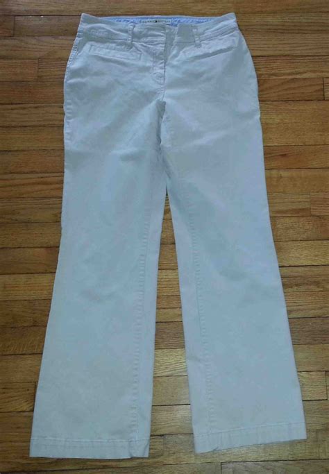 Tommy Hilfiger Light Jeans Stretch Janie Fit Jeans Solid Ivory Sz 4 29x31 p3126 | eBay