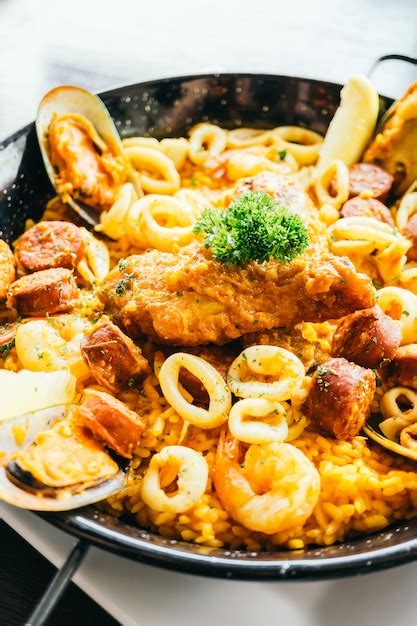 Paella espagnole | Photo Gratuite