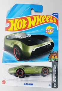 HOT WHEELS C4982 SLIDE BURN 4/5 HW DREAM GARAGE 108/250 K CASE - C4982 ...