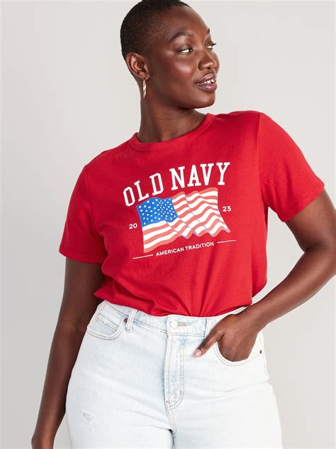 Matching "Old Navy" Flag T-Shirt for Women | Old Navy