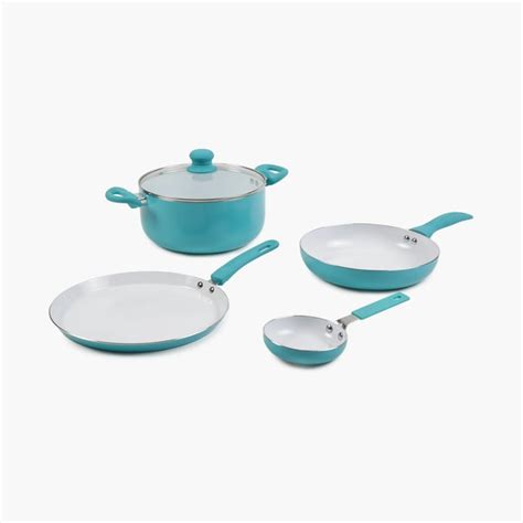 Buy Havana Healthy Ceramic Cookware Set- 5 Pcs. from Home Centre at ...