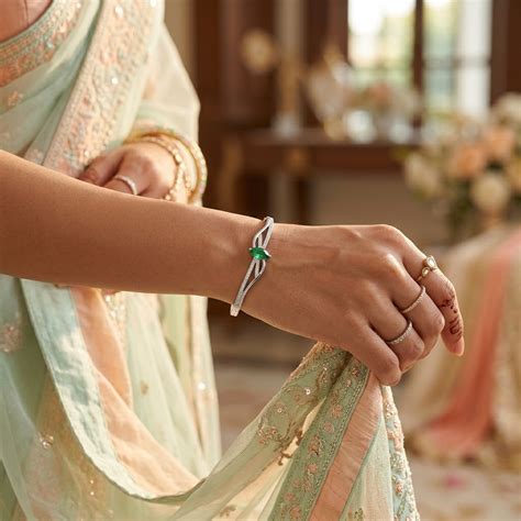 Buy 925 Silver Kada for Women Online India | Jiya Gold Palace