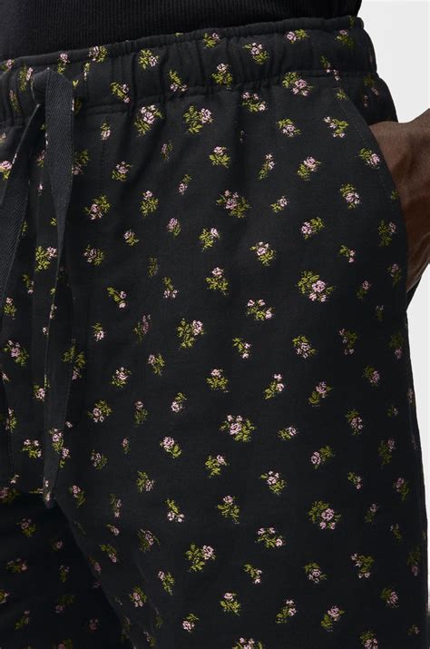 Pantalón corto en mezcla de algodón Negro - LOEWE