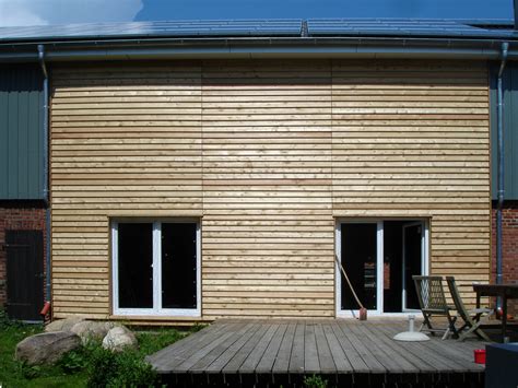 Fassade für eine Scheune - Zimmerei Zeller