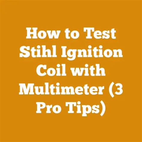 Image result for How to Test Ignition Module Stihl
