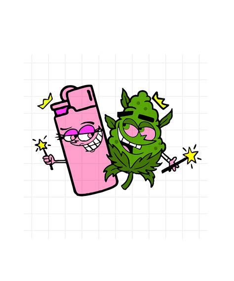 Cartoon Characters Smoking Weed Drawings Psychedelic Bunny Smoking