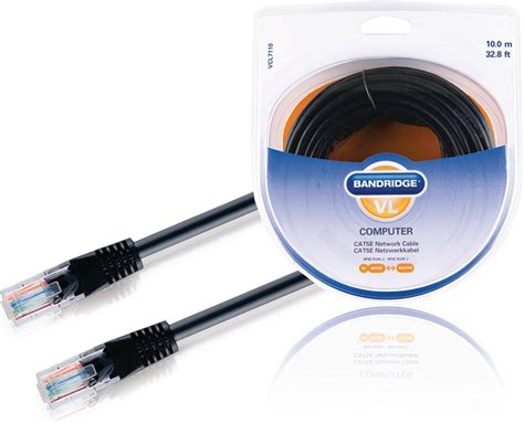 Bandridge 10M CAT5E Ethernet Cable High-Speed Gigabit Connectivity for ...