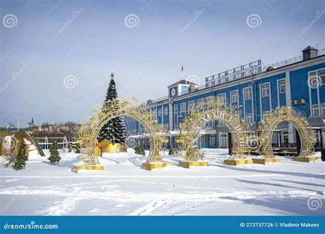 Marine Station. City of Murmansk Editorial Photo - Image of ...
