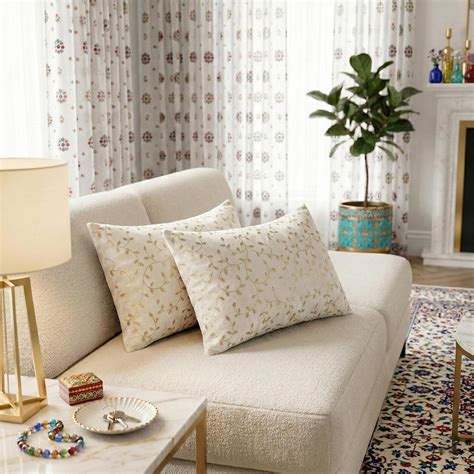 RD TREND® Velvet Rectangular 12x18 Inches Cushion Covers Set of 2 ...