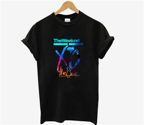 the weeknd xo galaxy T shirt
