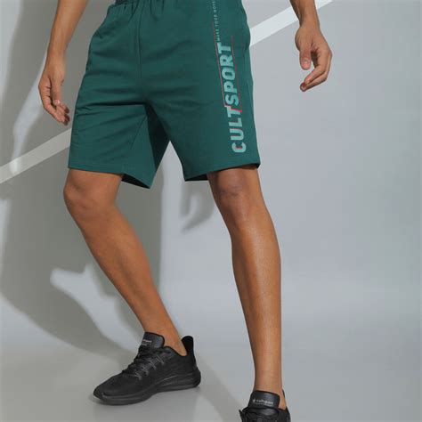 Buy Typographic Print Active Shorts Online in India | Cult Store