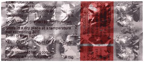 MENI 16MG TABLET 10'S : View Price, Combination and Alternatives | Medkart