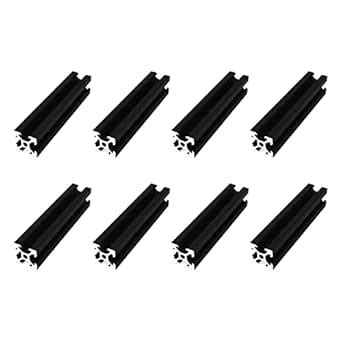 Dnyta 8pcs 100mm T Slot 2020 Aluminum Profiles Extrusion Frame European ...