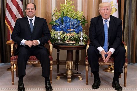 特朗普称赞埃及总统:我喜欢你的鞋子