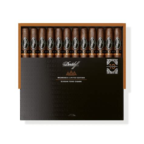 Davidoff Nicaragua 10th Anniversary Limited Edition Gran Toro - Bonita ...