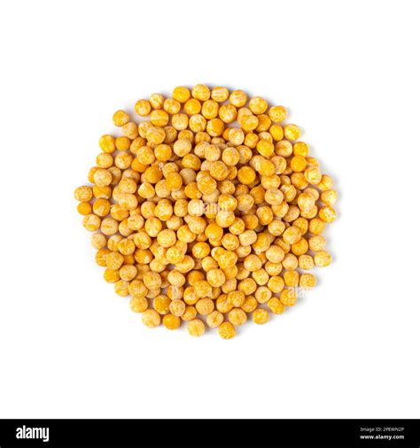 Dry Yellow Peas Isolated, Whole Pea Pile, Raw Legume, Protein Source, Healthy Vegan Food, Dry ...