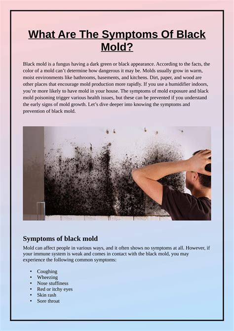 Black Mold Skin Rash