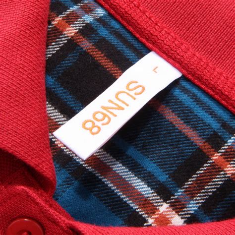 5308AI polo uomo SUN68 man cotton polo-shirt red