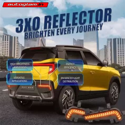 Mahindra 3XO LED Reflector – High-Performance Rear Light Upgrade – autoglam