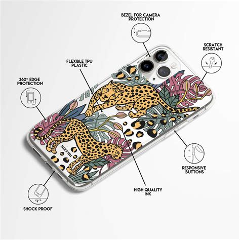Wild Cheetah Phone Case For iPhone By Talk & Tell