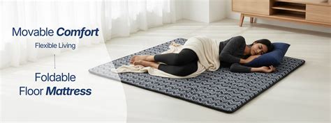 Foldable Mattress | Portable & Space-Saving Mattress – FitMat India