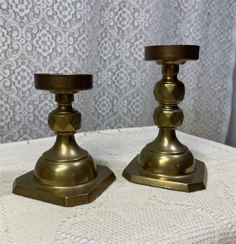 Vintage Brass Candles Holders, Ornate Candle Holder, Vintage Candle ...