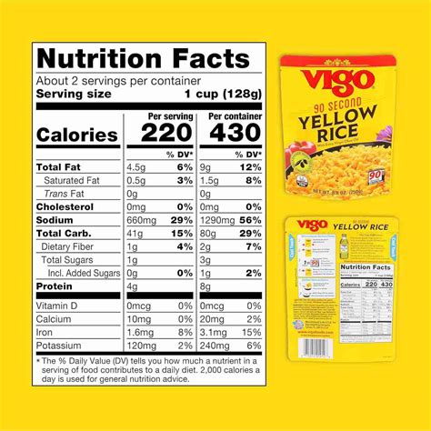 Vigo 90 Second Yellow Rice (Best by March 10, 2026) - Soups Online
