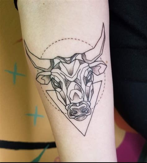 Ox tattoo | Ox tattoo, Bull tattoos, Taurus tattoos