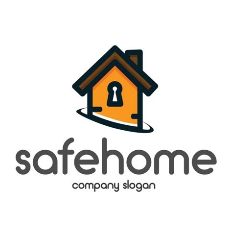 Modèle de logo de forme de maison | Vecteur Gratuite