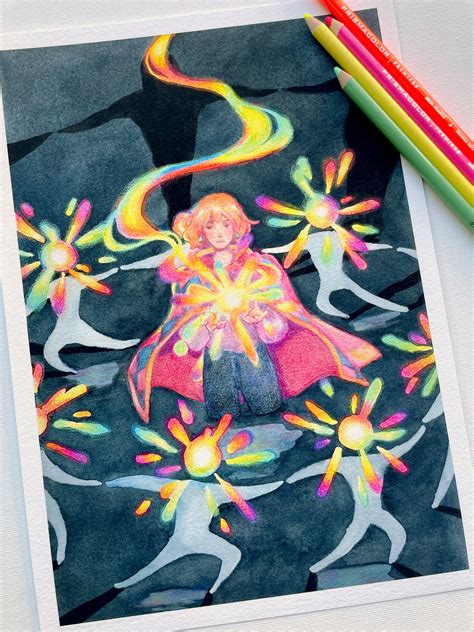 Howl and the Star Children Art Print – lerennis