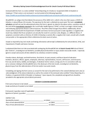 Fillable Online What is informed consent? - Genetic Testing Fax Email ...